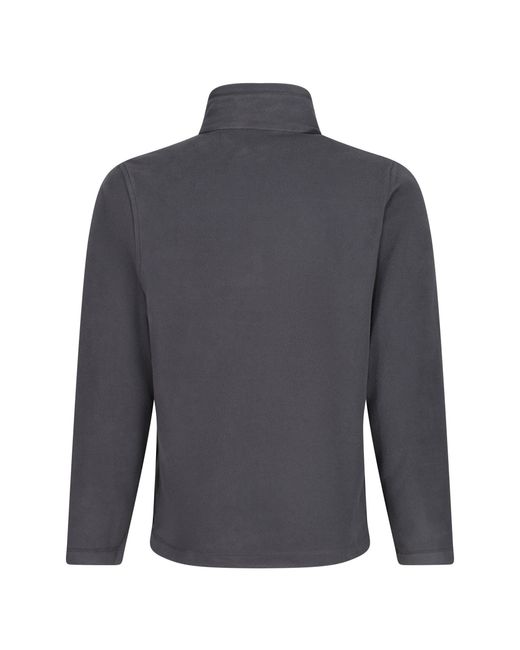 Regatta Gray Micro Full-Zip Fleece for men