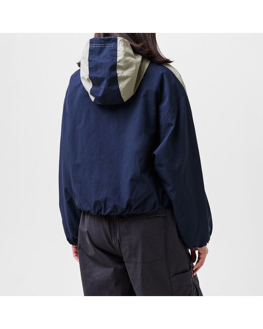 Calvin Klein Blue Short Rain Anorak
