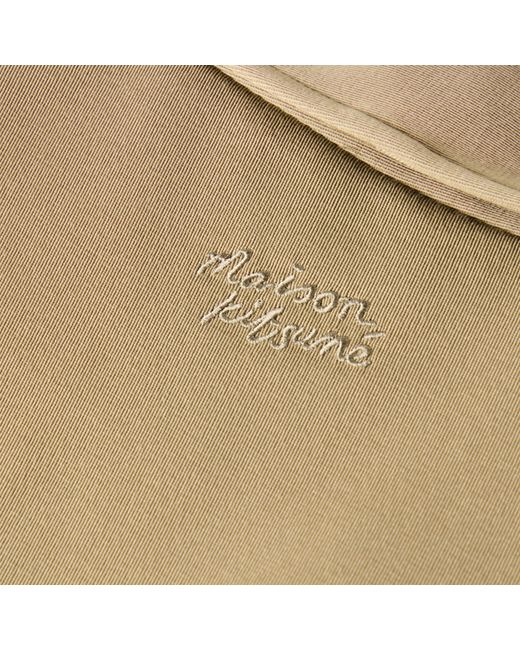 Maison Kitsuné Green Elasticated Zip Blouson Harrington Jacket for men