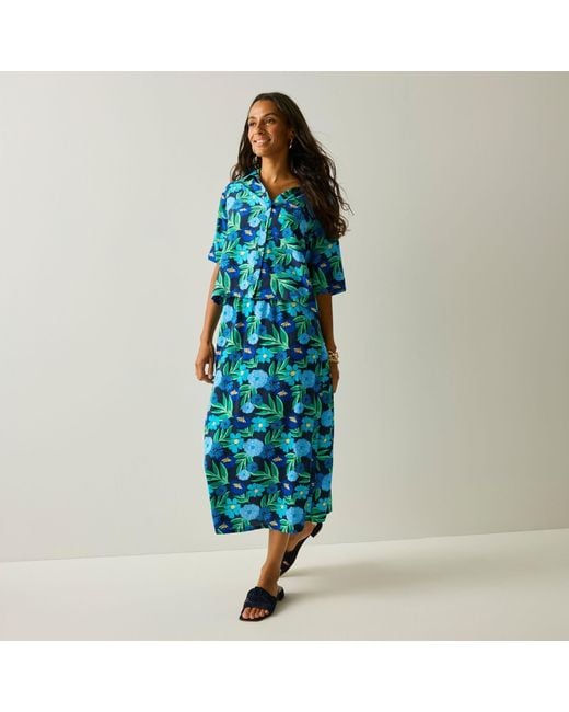 Regatta Blue Flamenca Skirt