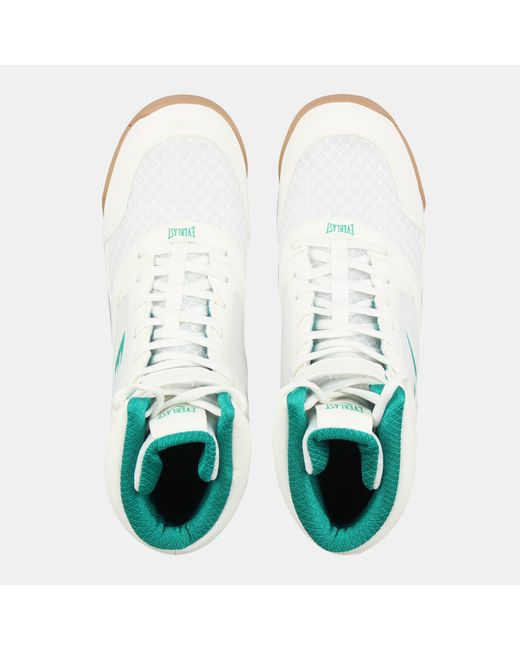 Everlast White Pro Elite Boxing Boots for men