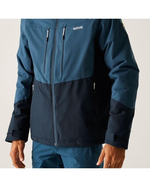 Regatta Blue Highton Stretch Isotex Thermoguard Insulated Waterproof Jacket for men