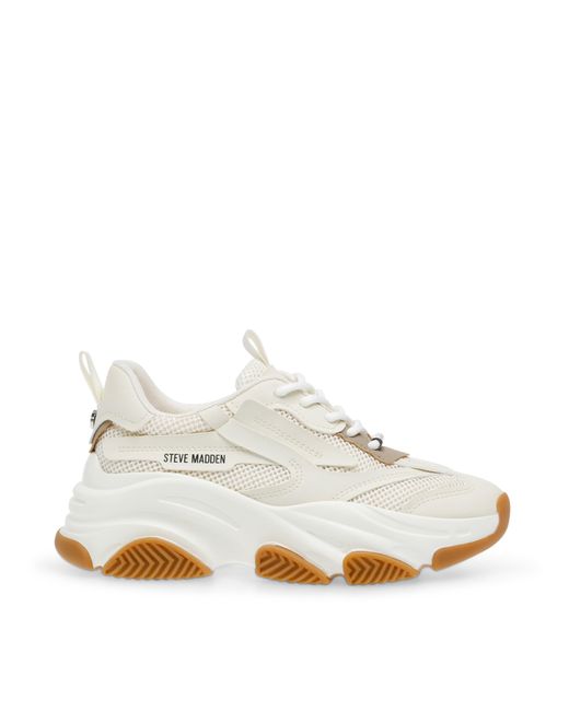 Steve Madden White Possession E Trainers