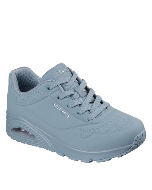 Skechers Blue Classic Low-Top Trainers