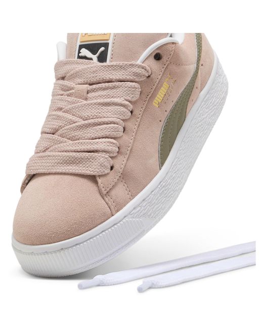 PUMA Pink Suede Xl Trainers