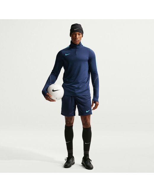 Nike Blue Strike 1/2-Zip Drill Top for men