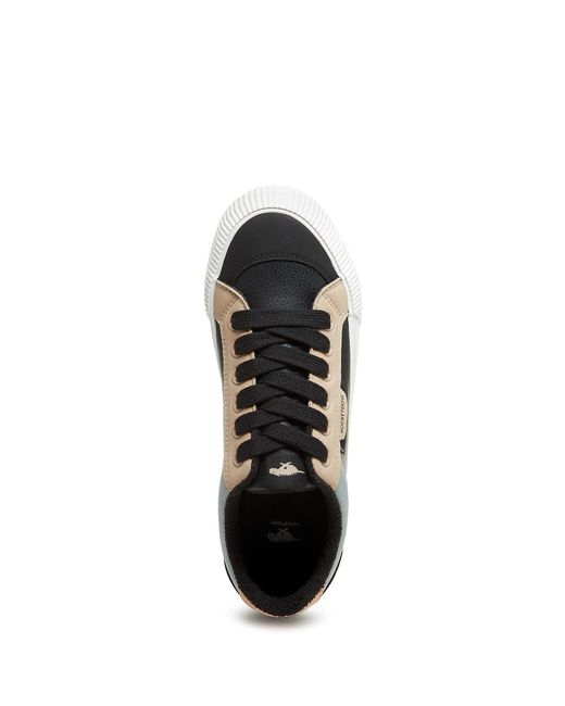 Rocket Dog Black Cheery Blocked Sporty Shoe