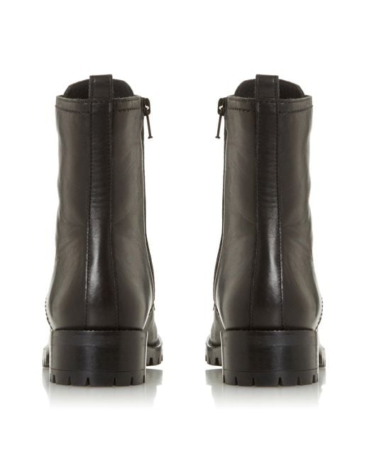 Dune Black Prestone Ankle Boots