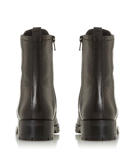 Dune Black Prestone Ankle Boots