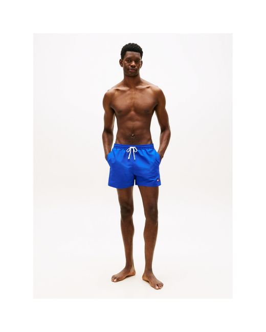 Tommy Hilfiger Blue Tj Medium Drawstring Swim Shorts for men