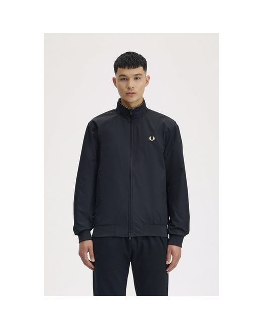 Fred Perry Black Brentham Jacket for men
