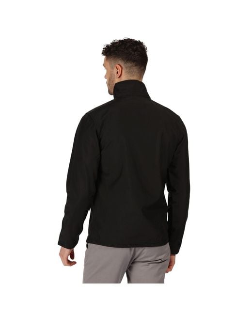 Regatta Black Octagon Ii Printable 3 Layer Jacket for men