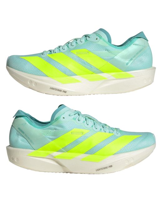 Adidas Green Adizero Takumi Sen 11 Trainers