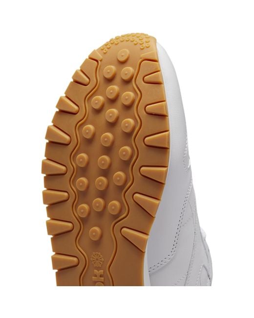 Reebok White Classic Leather Trainers for men