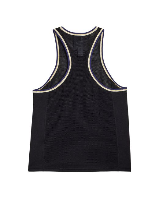 Adidas Originals Black By Wales Bonner X Y3 Knit Tank Top for men