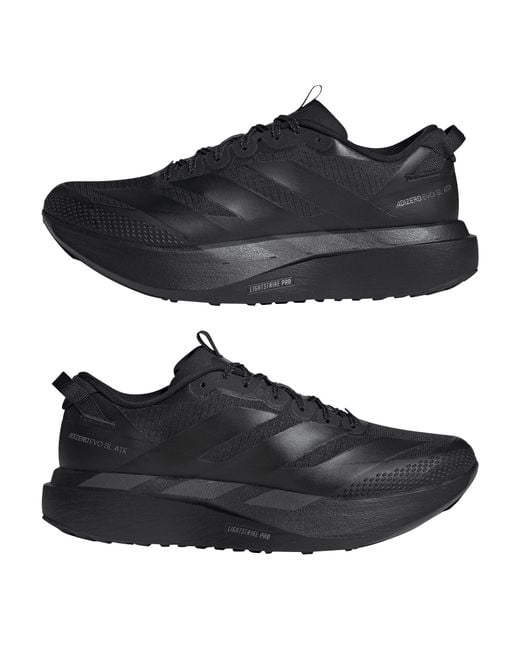Adidas Black Evo Sl Running Shoes for men