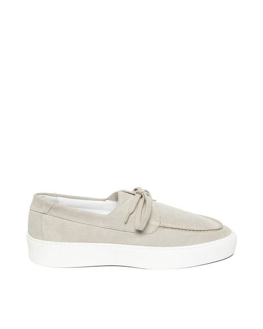 Steve Madden White Moc Toe Formal Shoes for men