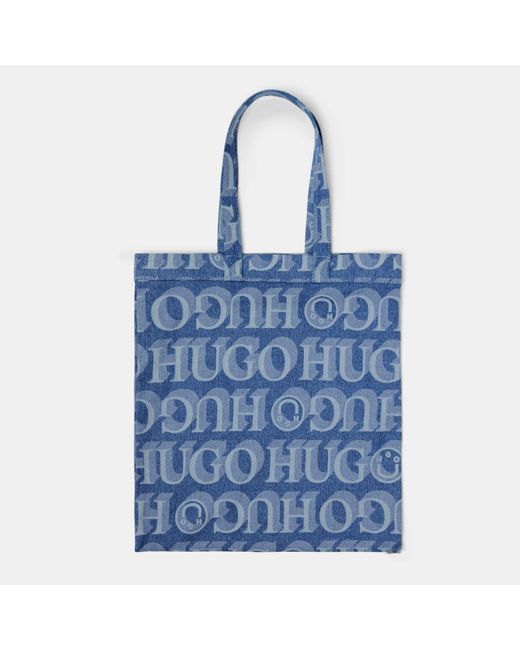 HUGO Blue Roselyn Tote Bag
