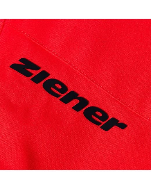 Ziener Red Tazlin Pnt Sn61 for men