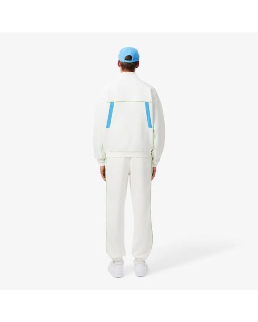 Lacoste Blue Regular Fit Piqué Sweatpants for men
