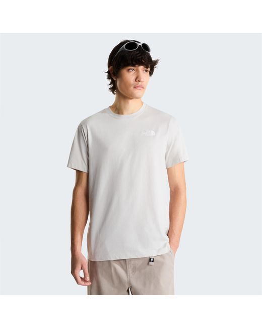 The North Face Gray Never Stop Exploring Regular Fit T-Shirt for men