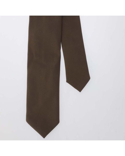 Boss Brown Classic 6Cm Skinny Tie for men