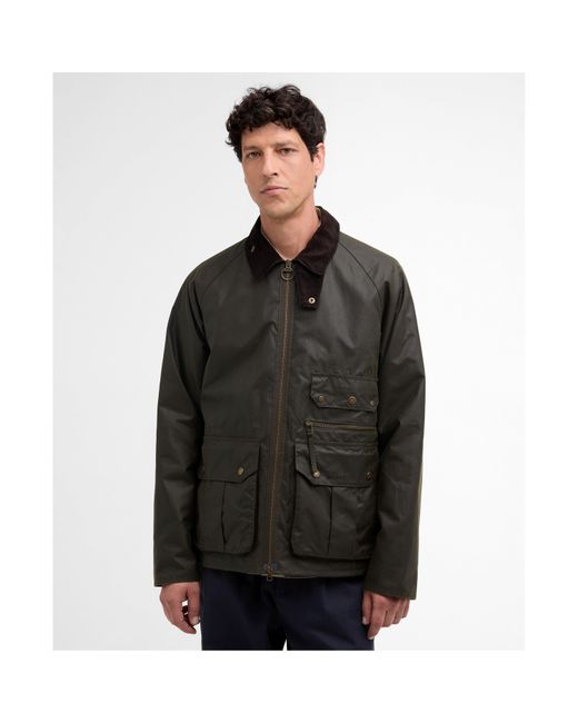 Barbour Re-Engineered Blackett Spey Waxed Jacket for men
