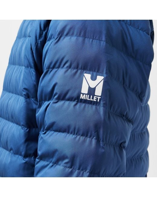 Millet Blue Fitz Roy Insulated Weather-Resistant Streamlined Fit Down Jacket for men