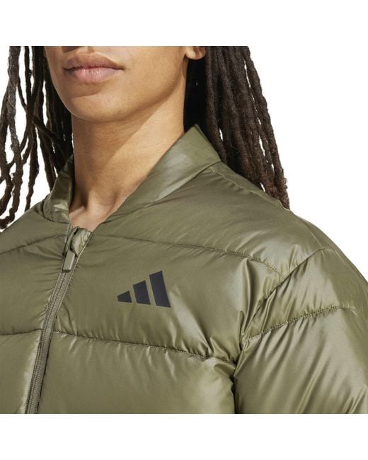 Adidas Green Ess Sd Puf Jk for men