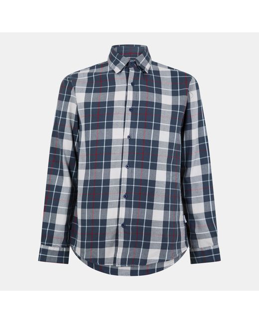 Peter Werth Blue Long Sleeve Plain Shirt for men