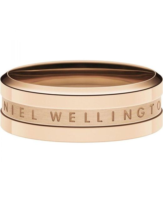 Daniel Wellington Metallic Steel Ring