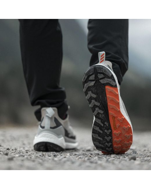 Adidas Gray Terrex Free Hiker Low Non Waterproof Hiking Shoes