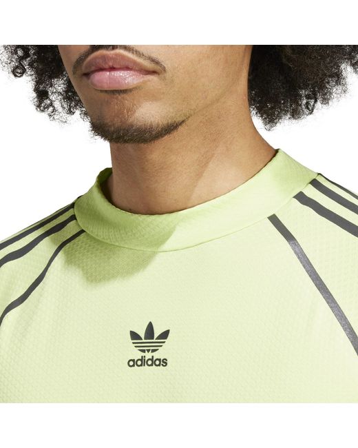 Adidas Originals Green Long Sleeve T-Shirt for men