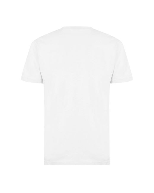 Belstaff White Phoenix Cotton Short Sleeve T-Shirt for men