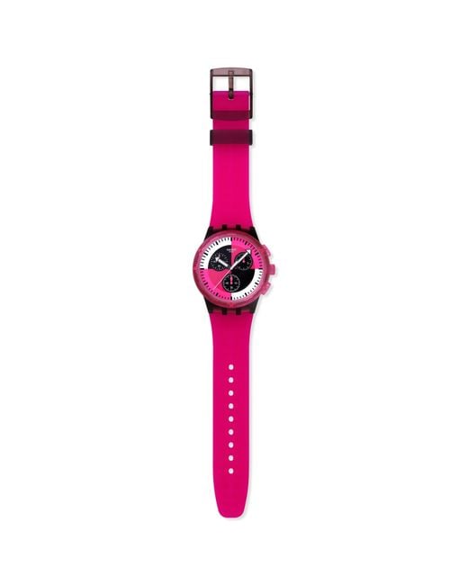 Swatch Pink Smash It! Watch 64