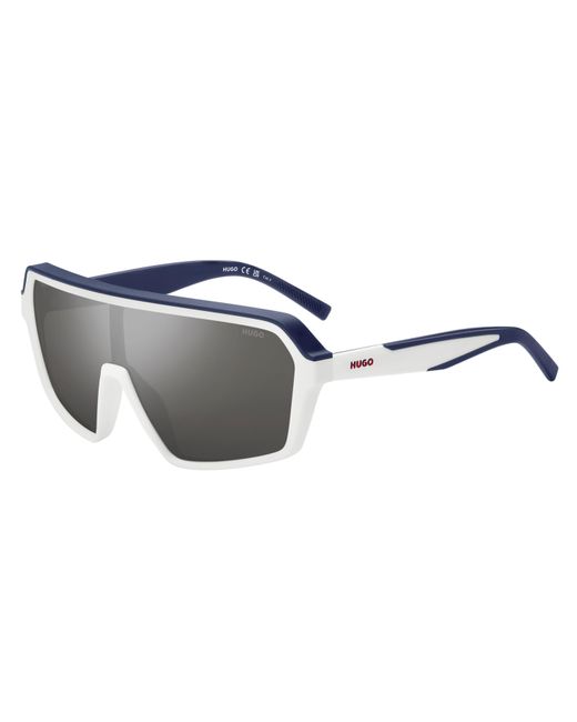 HUGO Black Round Sunglasses for men