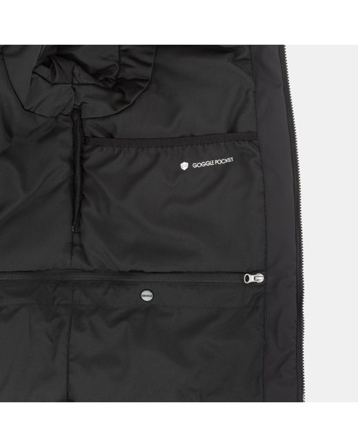 Nevica Black Vail Waterproof Windproof Synthetic Insulated Detachable Hood Ski Jacket for men
