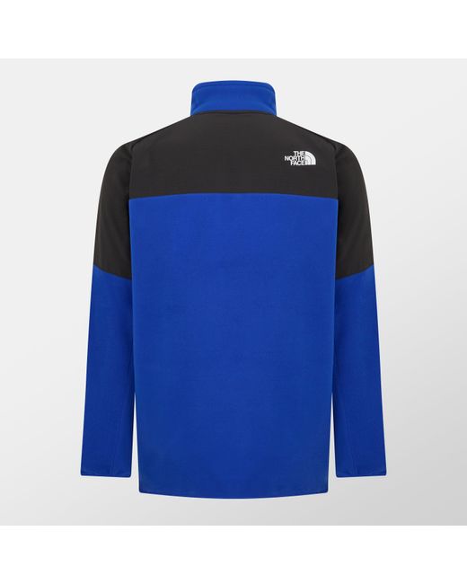 The North Face Blue Glacier Short Puffer Jacket for men