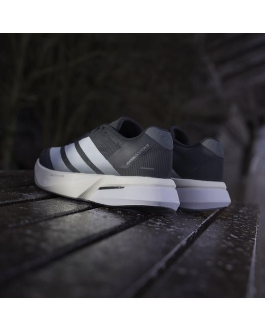 Adidas Blue Adizero Boston 13 Road Running Shoes