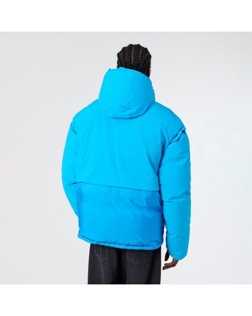Represent Blue Medium Puffer Jacket for men