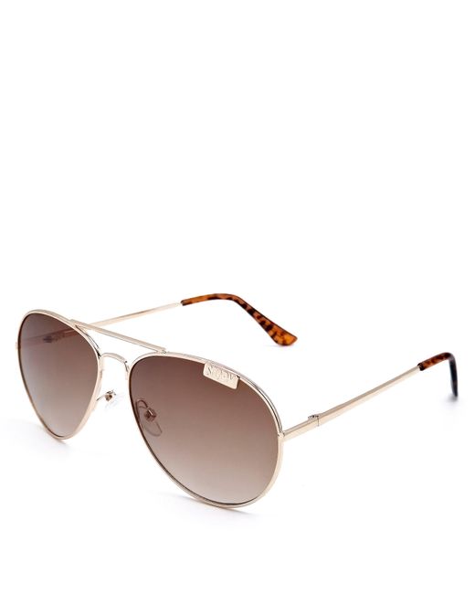 Storm Brown Aviator Sunglasses