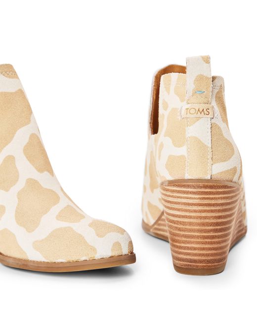 TOMS White Boot Ladies