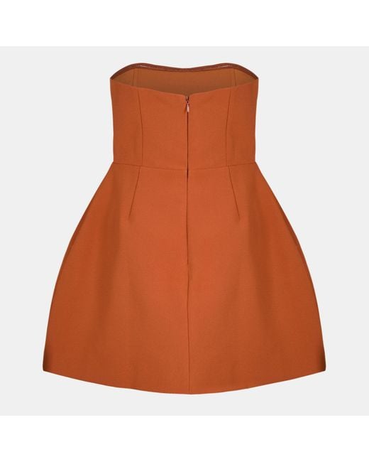 Odd Muse Orange The Ultimate Muse Strapless Dress