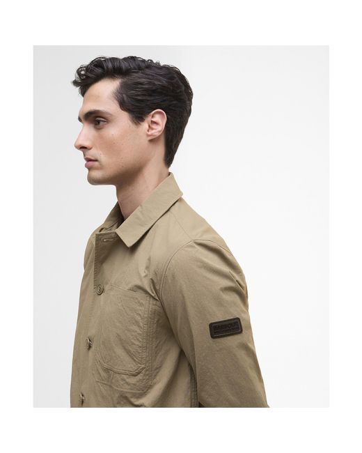 Barbour Green Douglas Long Sleeve Overshirt for men