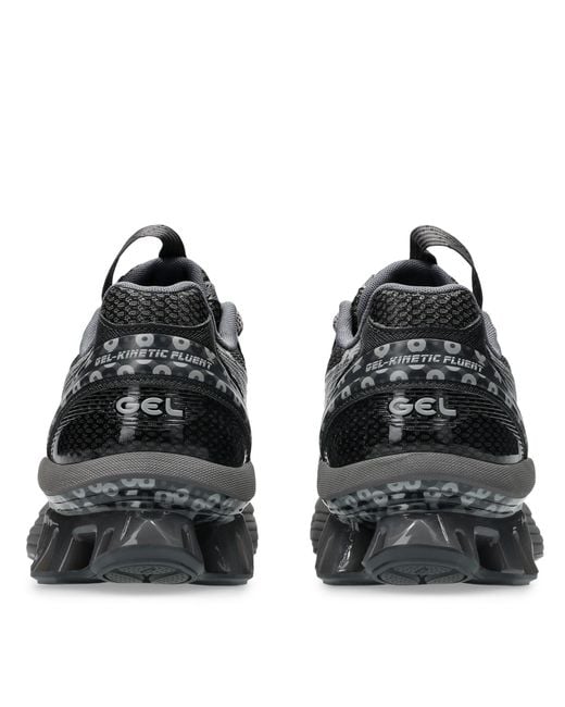 Asics Black Us7-S Gel-Kinetic Fluent Shoes for men