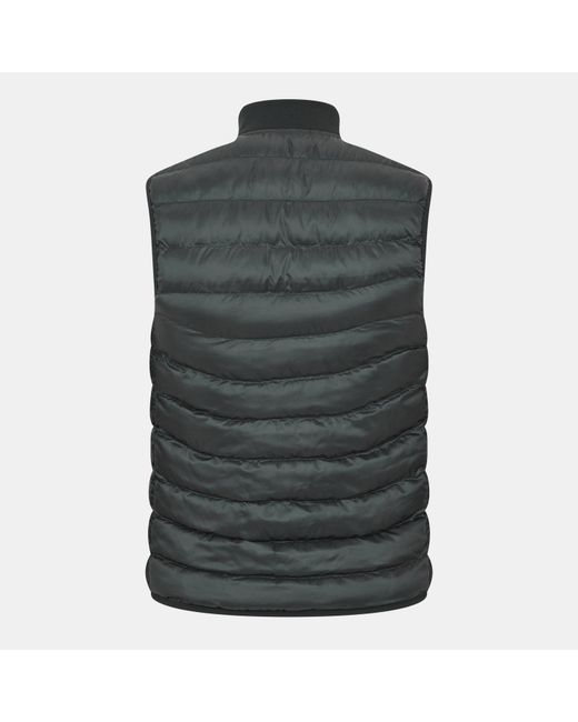 Lacoste Green Quilted Gilet for men