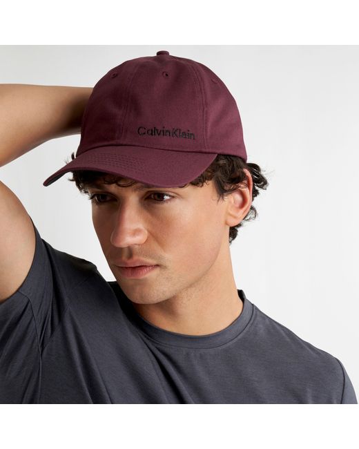Calvin Klein Purple Golf Cap for men