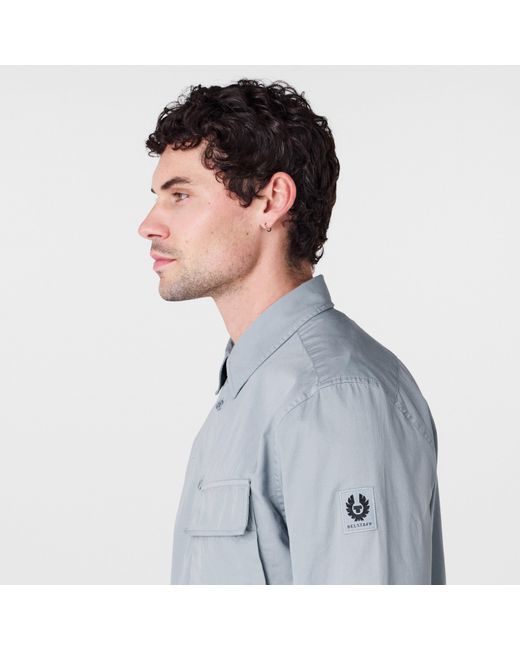 Belstaff Blue Scale Shirt for men