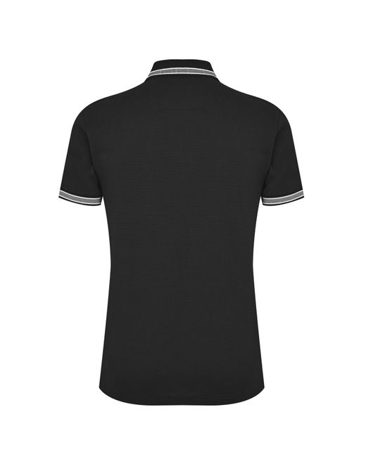 Boss Black Paddy Polo Shirt With Contrast Tipping for men