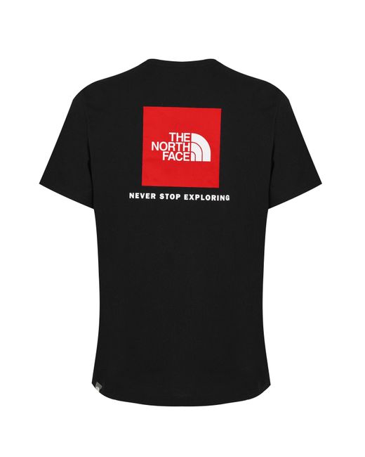 The North Face Black Short Sleeve Box Tee for men